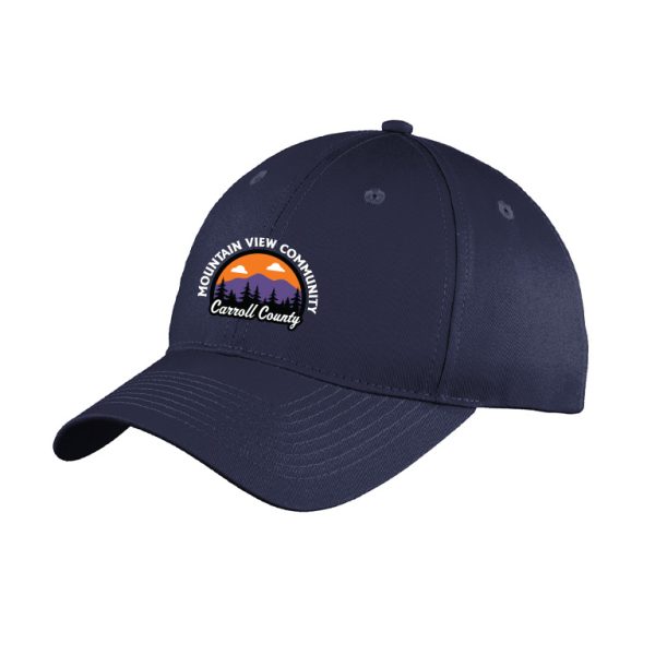 Port & Company® Six-Panel Unstructured Twill Cap - Image 2