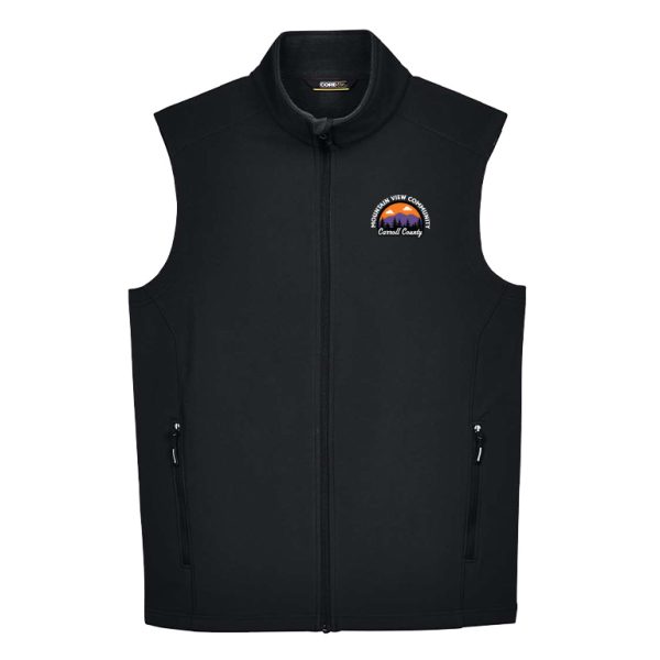 Men's Cruise Two-Layer Fleece Bonded Soft Shell Vest - Image 3
