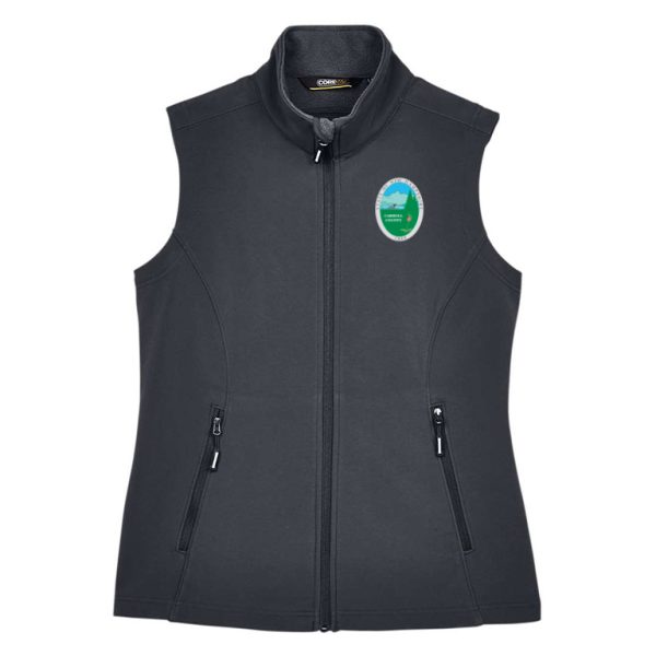Women's Cruise Two-Layer Fleece Bonded Soft Shell Vest - Image 3