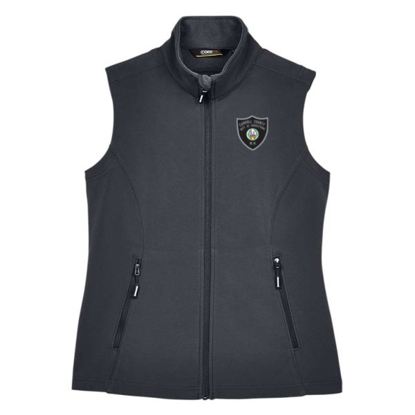 Women's Cruise Two-Layer Fleece Bonded Soft Shell Vest - Image 3