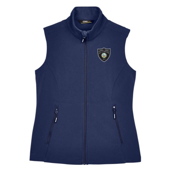 Women's Cruise Two-Layer Fleece Bonded Soft Shell Vest - Image 2