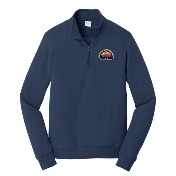 Port & Company® Fan Favorite™ Fleece 1/4-Zip Pullover Sweatshirt