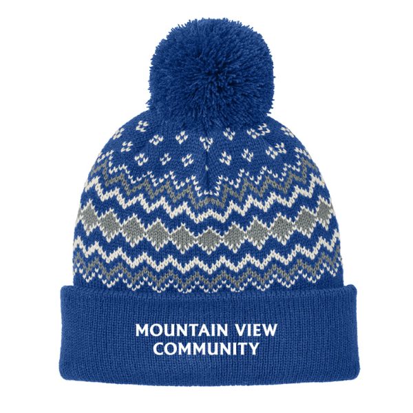 Port Authority® Alpine Pom Beanie - Image 3