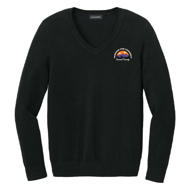 Port Authority® Women’s Easy Care V-Neck Sweater - Image 2