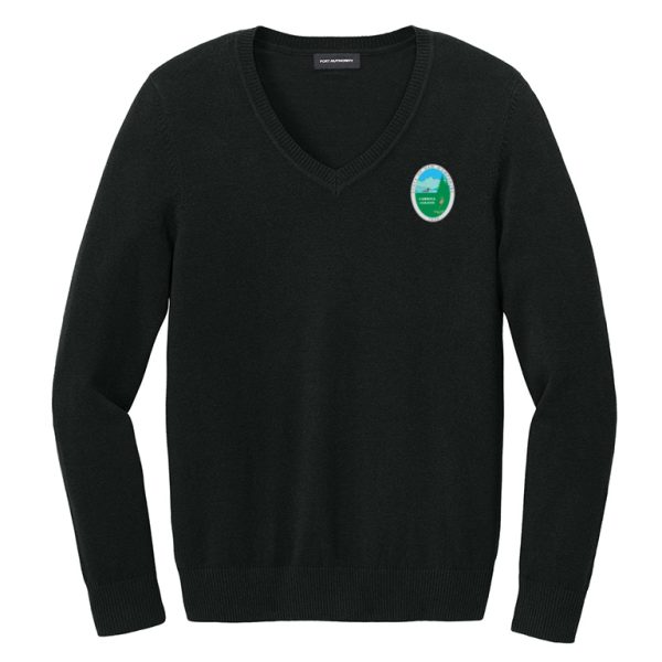 Port Authority® Women’s Easy Care V-Neck Sweater - Image 3