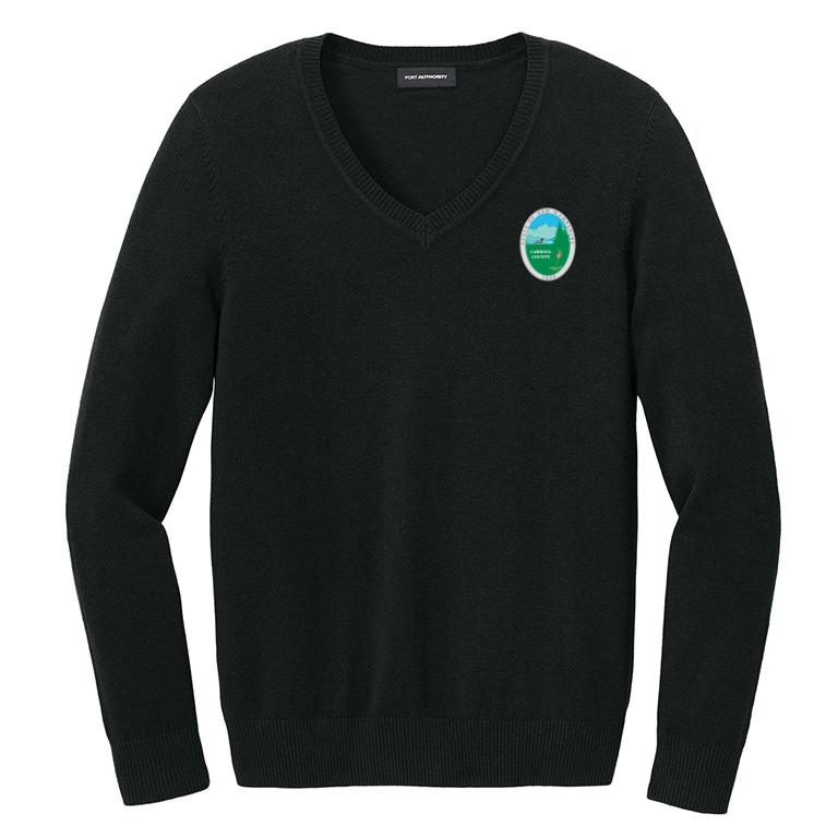 Port Authority® Women’s Easy Care V-Neck Sweater - Image 3