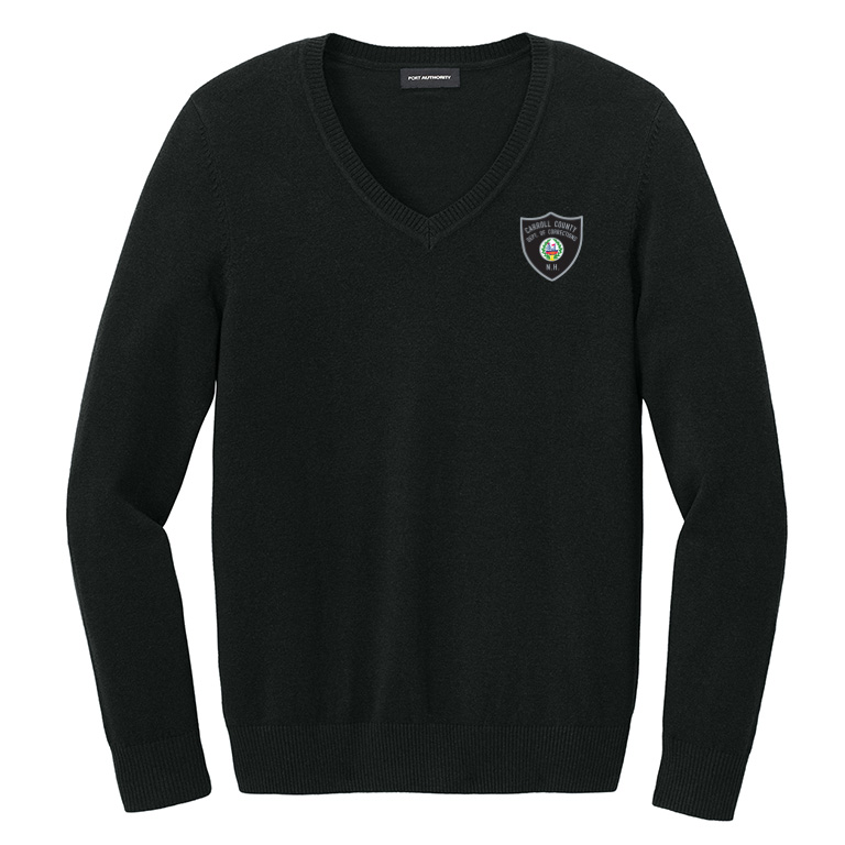Port Authority® Women’s Easy Care V-Neck Sweater - Image 2