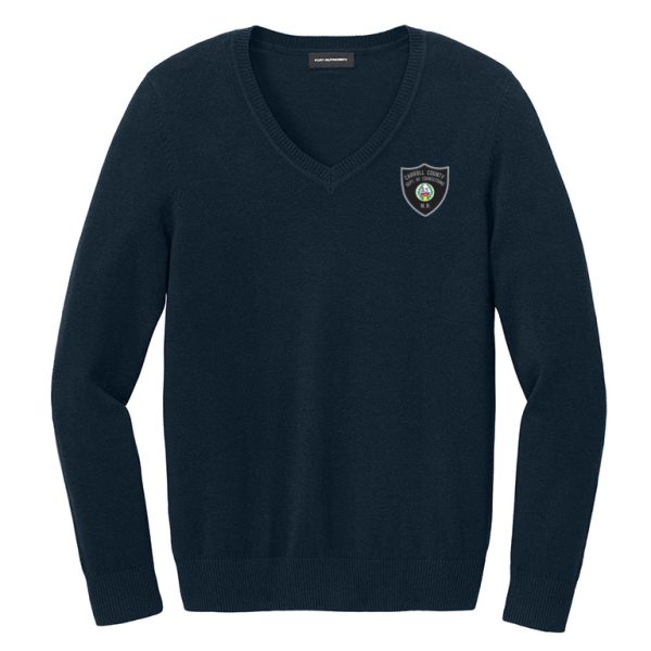Port Authority® Women’s Easy Care V-Neck Sweater - Image 3