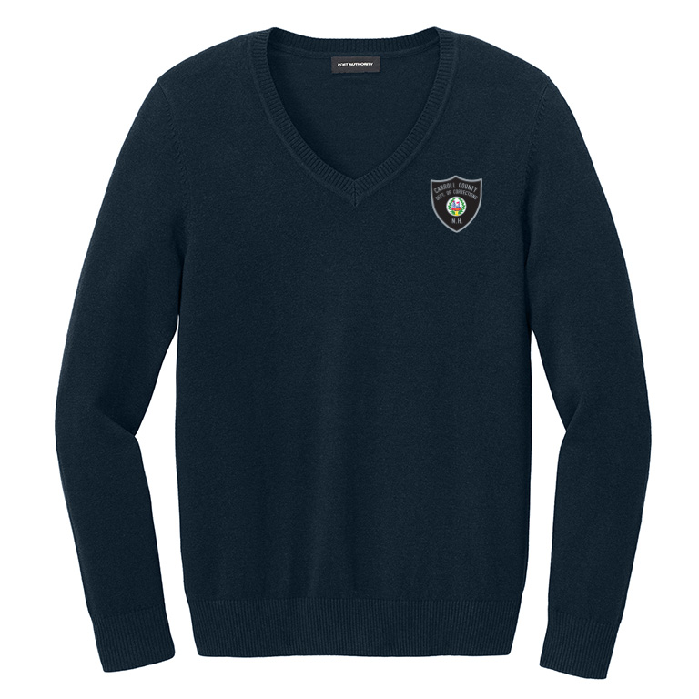 Port Authority® Women’s Easy Care V-Neck Sweater - Image 3
