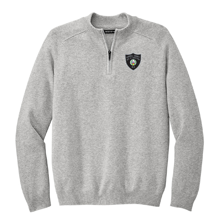 Mercer+Mettle® Unisex 1/4-Zip Sweater - Image 2
