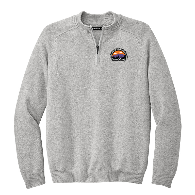 Mercer+Mettle® Unisex 1/4-Zip Sweater